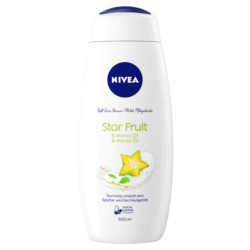 Nivea star fruit&monoi oil душ гел за тяло 500мл