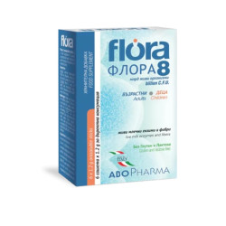 Flora 8 сашета за чревно здраве за деца и възрастни х6 Abopharma