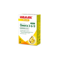 Омега 3-6-9 таблетки за здраво сърце 500мг х30 Walmark