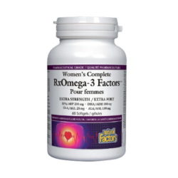 Омега-3 капсули за жени за сърдечно-съдова система 1035мг х60 Natural Factors