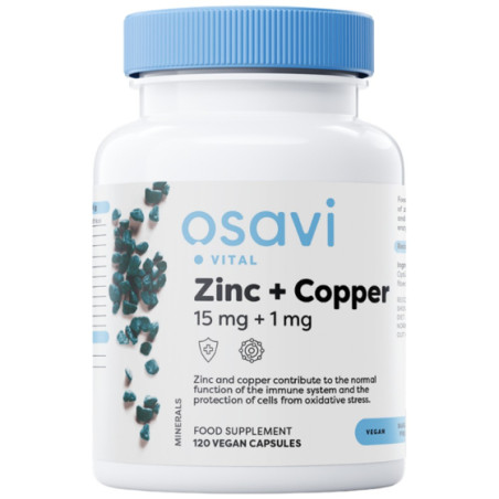 Osavi Цинк + и мед /L-OptiZinc® / - 120 капс.