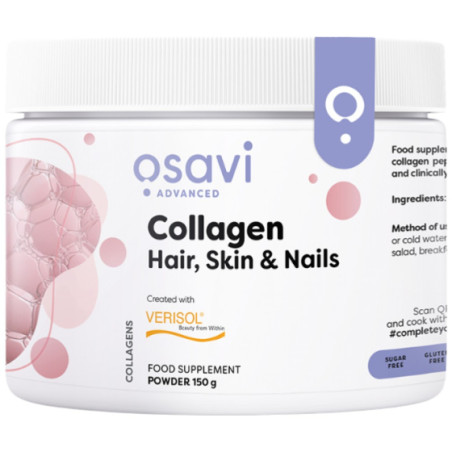 Osavi Колагенови пептиди - Коса, кожа и нокти с VERISOL® - 150 гр. - прах
