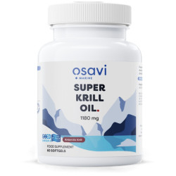 Osavi Супер Крил - масло / SUPERBA Boost®/ - 1180 мг. - 60 гел капс.