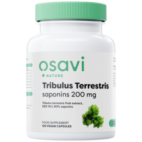 Osavi Трибулус Терестрис / Бабини зъби/ - 90% - 200 мг. Сапонини - 90 капс.