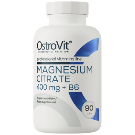 OstroVit Магнезиев цитрат 400 мг. + Б6 - 90 табл.