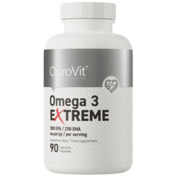 OstroVit Омега 3 - Екстрийм /75% EPA + DHA/ - 90 гел капс.