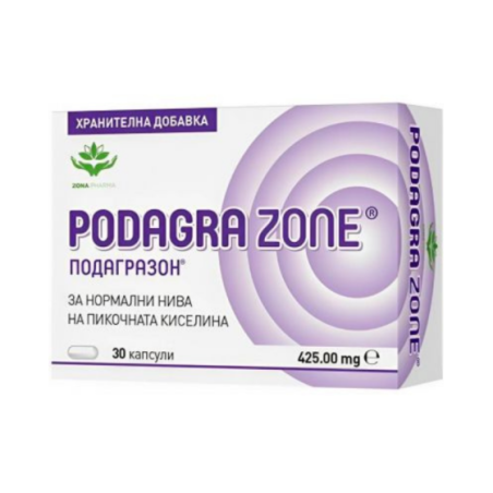 Подагразон при подагра капсули х 30 Zona Pharma