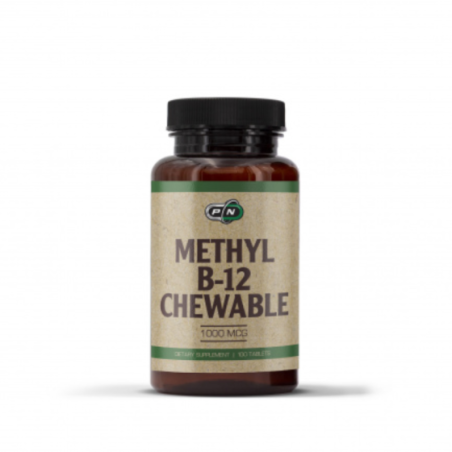 Pure Nutrition Methyl B-12 с вкус череша 100 дъвчащи таблетки