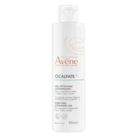 Avene cicalfate+ почистващ измивен гел 200мл