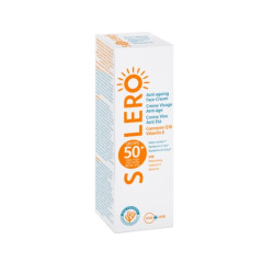 SOLERO слънцезащитен крем за лице SPF50+ 50мл