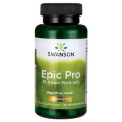 Swanson Епик Про 25-щамов пробиотик 30 капсули