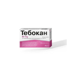 Тебокан таблетки за памет и концентрация 80мг х60