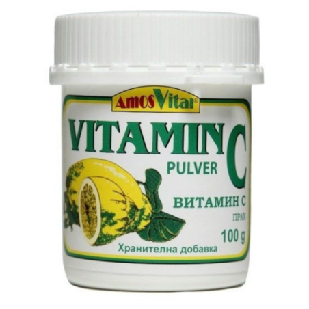 Витамин C прах за имунитет 100г AmosVital