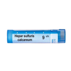 Hepar sulfuris calcar 9 ch