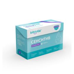 Bibiotic Сенситив постбиотик за хора с повишена чувствителност 25мл х 20+1 флакона