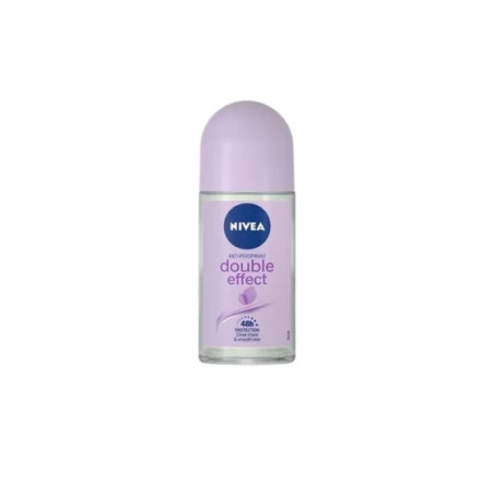 Nivea дезодорант рол-он дамски double effect 50мл