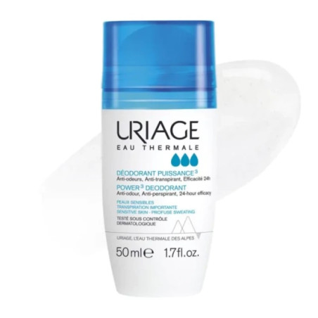 Uriage deo power 3 дезодорант рол-он 50мл