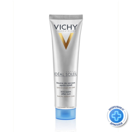 Vichy Capital Soleil SOS Успокояващ балсам при зачервявания от излагане на слънце x100мл 318697