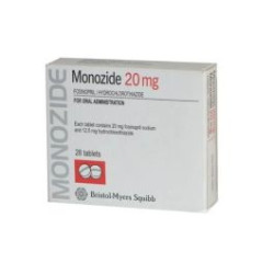 Монозид 20 мг/12,5 мг х 28 таблетки Bristol-Myers Squibb