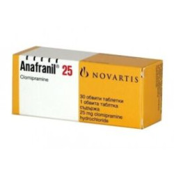 Анафранил 25 мг х 30 таблетки Novartis Pharma