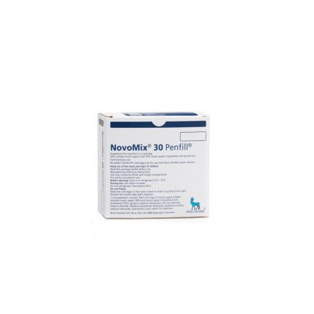 Новомикс 30 100 IU/мл 10 флакона х 3 мл Novo Nordisk