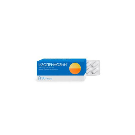Изопринозин 500 мг х 50 таблетки Ewopharma