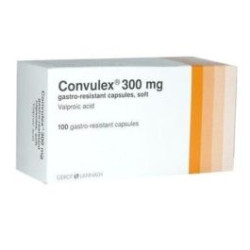 Конвулекс 300 мг х 100 капсули Gerot Pharmaceutica