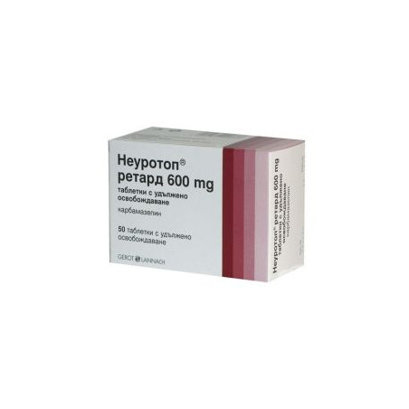 Неуротоп Ретард 600 мг х 50 таблетки Gerot Pharmaceutica