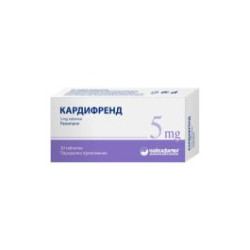 Кардифренд 5 мг х 30 таблетки Чайкафарма