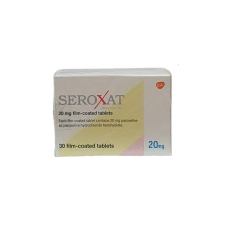 Сероксат 20 мг х 30 таблетки GlaxoSmithKline