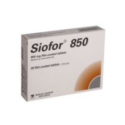 Сиофор 850 мг х 30 таблетки Berlin-Chemie