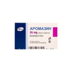 Аромазин 25 мг х 30 таблетки Pfizer