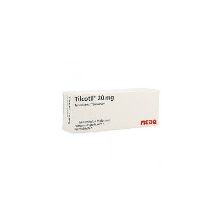Тилкотил 20 мг х 10 таблетки Meda Pharma