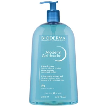 Bioderma atoderm душ-гел 1л
