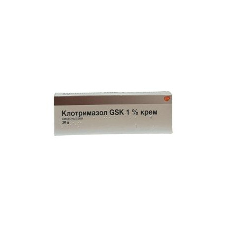Клотримазол Крем 1% 20 г GlaxoSmithKline