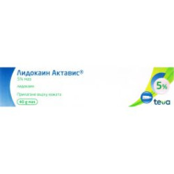 Лидокаин Актавис 5% Маз х 40 г Teva