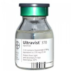 Ултравист инжекционен разтвор 370 мг/мл 1 флакон х 50 мл Bayer