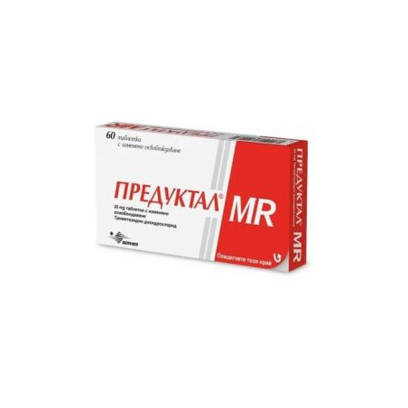 Предуктал MR 35 мг х 60 таблетки Servier