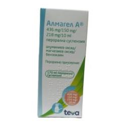 Алмагел А суспензия х 170 мл Teva