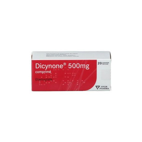 Дицинон 500 мг х 20 таблетки OM Pharma