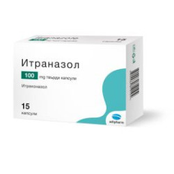 Итраназол 100 мг х 15 капсули Adipharm