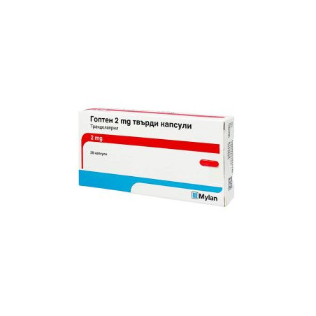 Гоптен 2 мг х 28 капсули Mylan