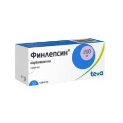 Финлепсин 200 мг х 50 таблетки Тeva
