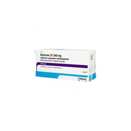 Изоптин SR 240 мг х 50 таблетки Mylan
