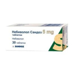 Небиволол 5 мг х 30 таблетки Sandoz